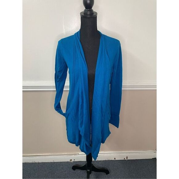 New York & Company Blue Cardigan Size Medium - Picture 1 of 4